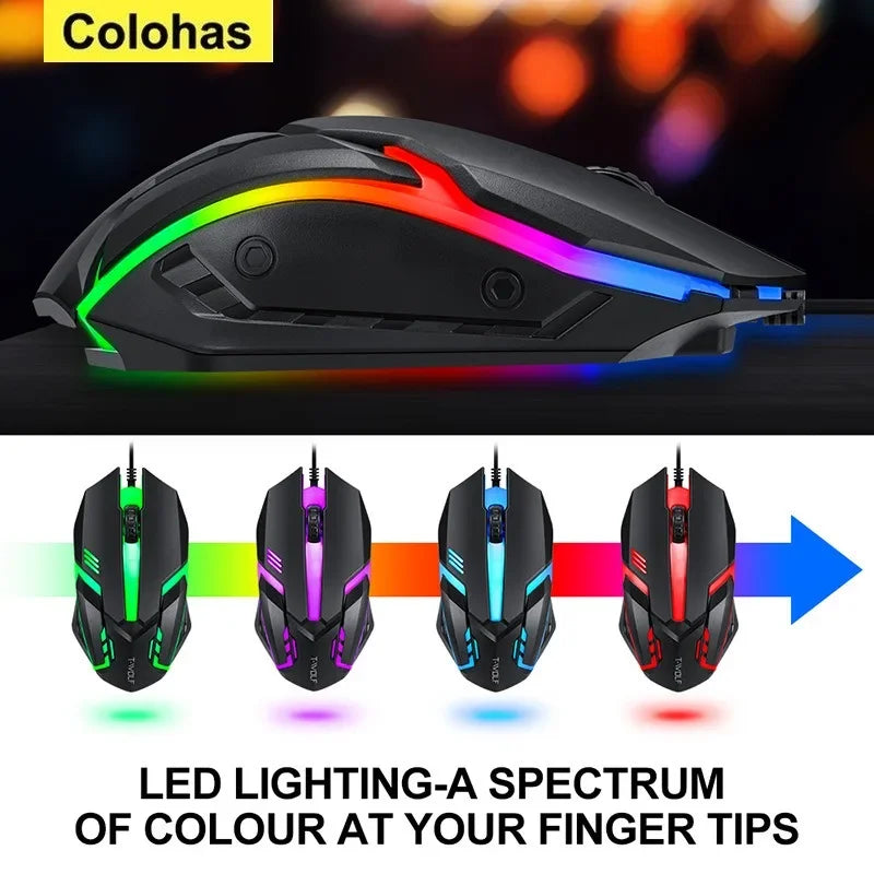 Light Up LED Keyboard and or mouse